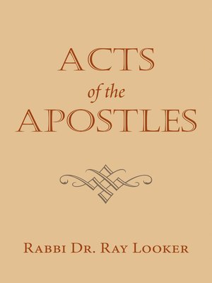 cover image of Acts of the Apostles